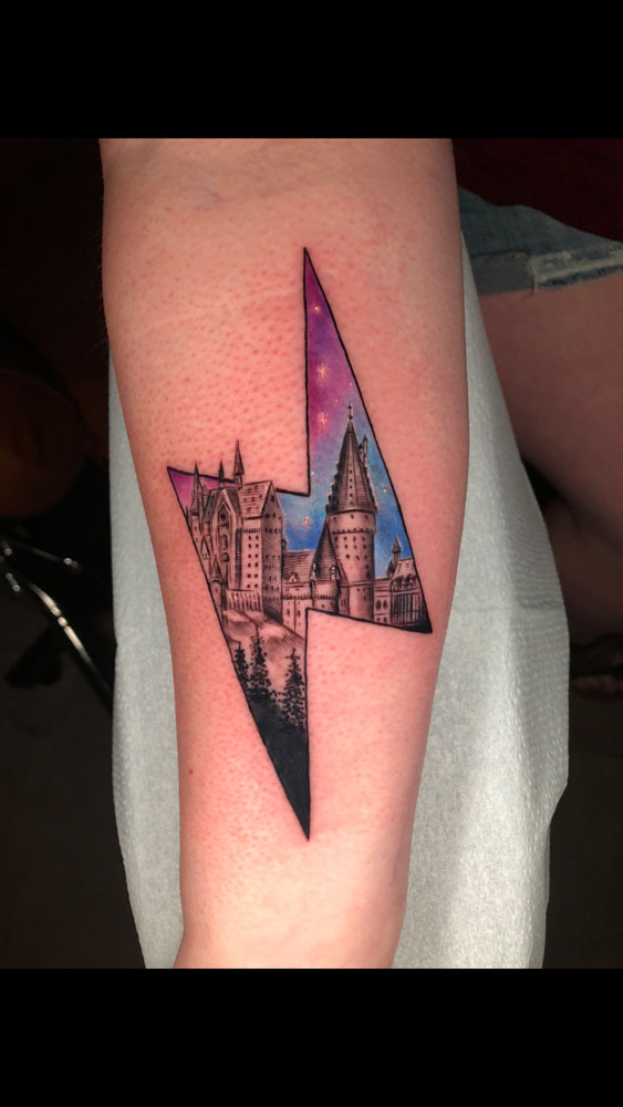 Illustrative, Color, Black and Gray, Harry Potter, Orlando inspired ...